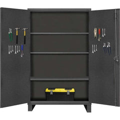 Durham - 3 Shelf Pegboard Storage Cabinet - Industrial Tool & Supply