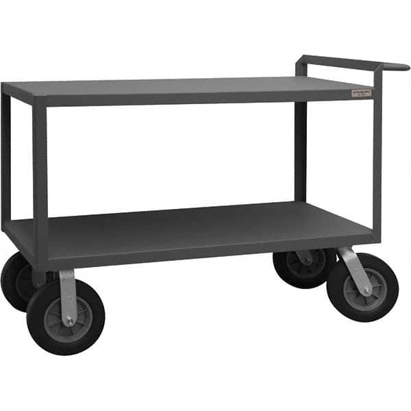 Durham - 1,500 Lb Capacity, 30-1/4" Wide x 66-1/4" Long x 38-1/4" High Mobile Cart - Industrial Tool & Supply