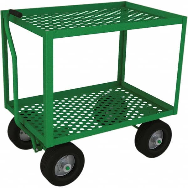 Durham - 1,000 Lb Capacity 5th Wheel Platform Wagon - Industrial Tool & Supply