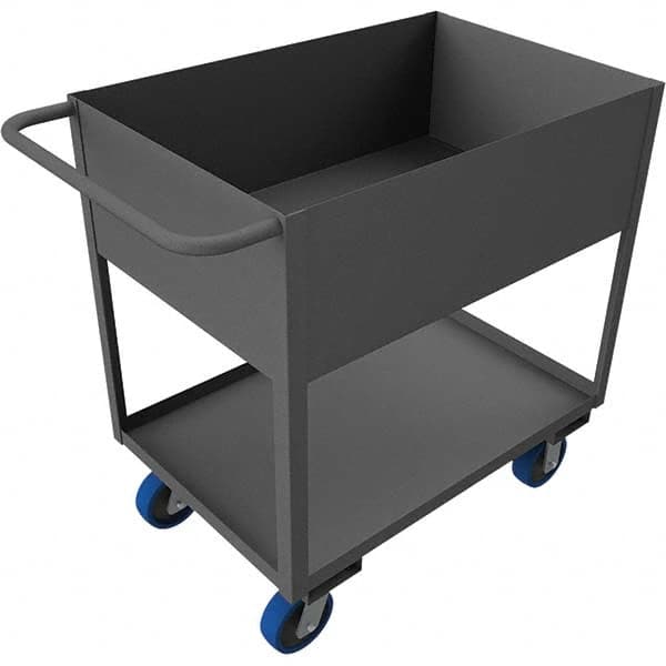 Durham - 3,600 Lb Capacity, 24-1/4" Wide x 42-1/4" Long x 39" High Mobile Cart - Industrial Tool & Supply