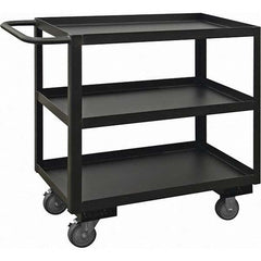 Durham - 1,200 Lb Capacity, 18-1/4" Wide x 36-1/4" Long x 33" High Heavy Duty Service Cart - Industrial Tool & Supply
