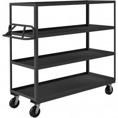 Durham - 3,600 Lb Capacity, 24-1/4" Wide x 66-1/4" Long x 60" High Service Cart - Industrial Tool & Supply