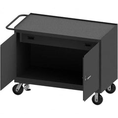 Durham - Mobile Work Benches Type: Cabinet Bench Length: 54-1/8 (Inch) - Industrial Tool & Supply