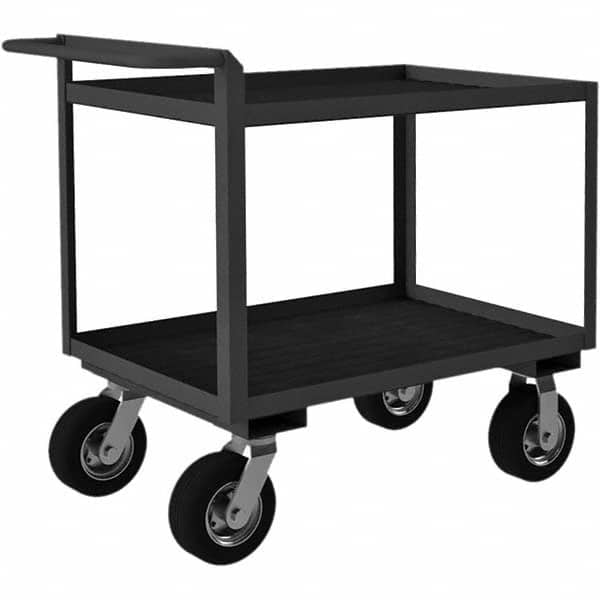 Durham - 1,500 Lb Capacity, 24-1/4" Wide x 54-1/4" Long x 37-7/8" High Mobile Cart - Industrial Tool & Supply
