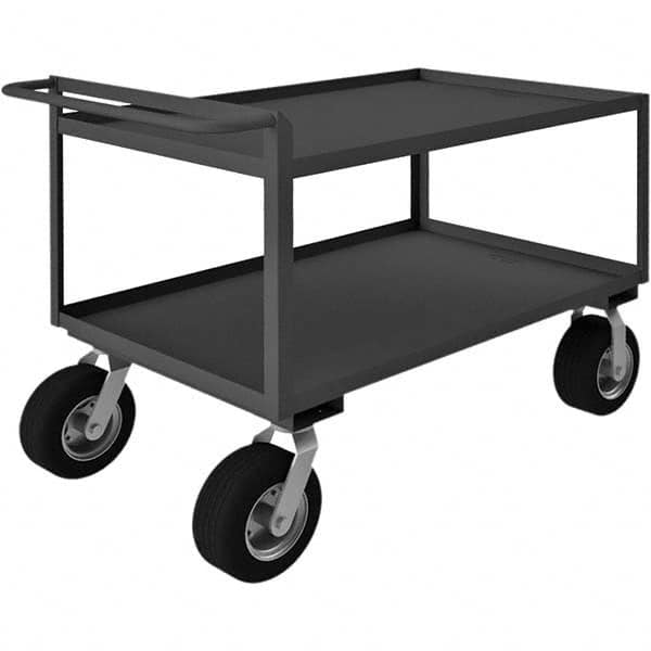 Durham - 1,500 Lb Capacity, 30-1/4" Wide x 54-1/4" Long x 38-1/4" High Mobile Cart - Industrial Tool & Supply