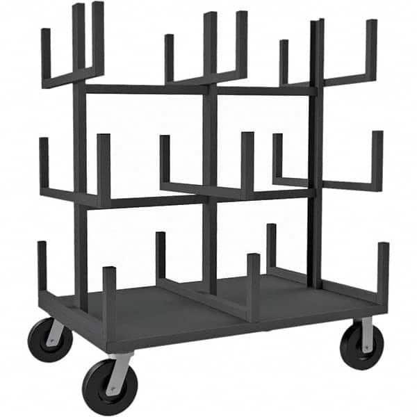 Durham - 4,000 Lb Capacity Bar & Pipe Truck - Industrial Tool & Supply