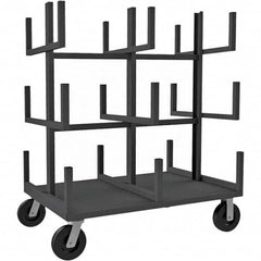Durham - 4,000 Lb Capacity Bar & Pipe Truck - Industrial Tool & Supply