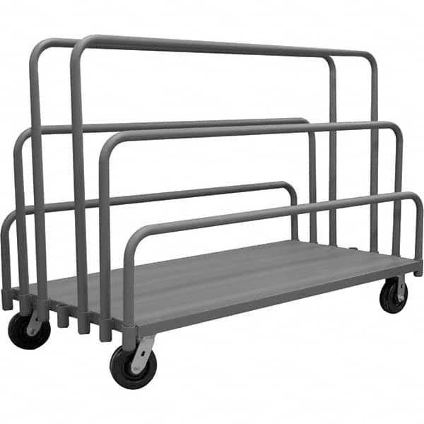 Durham - 2,000 Lb Capacity Adjustable Panel Truck - Industrial Tool & Supply