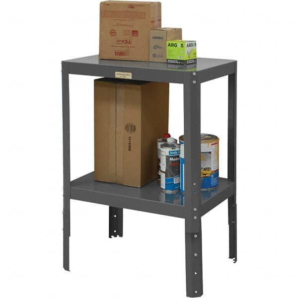 Durham - Stationary Work Benches, Tables Type: Machine Work Table Top Material: 16 Gauge Steel - Industrial Tool & Supply