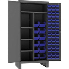 Durham - 2 Shelf Bin Storage Cabinet - Industrial Tool & Supply