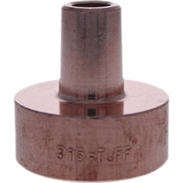 Tuffaloy - Spot Welder Tips For Use With: 5RW Electrode Holder Type: Backup Electrode Round Face - Industrial Tool & Supply