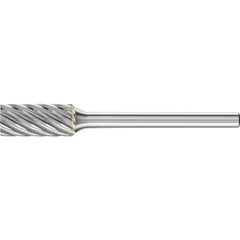 PFERD - SA-51, 1/4" Cut Diam, 1/8" Shank Diam, Carbide Inox Cut Cylinder Burr - Exact Industrial Supply