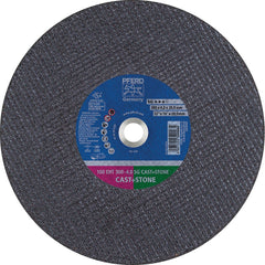 PFERD - Cutoff Wheels; Tool Compatibility: Angle Grinder ; Wheel Diameter (Inch): 12 ; Wheel Thickness (Inch): 1/8 ; Abrasive Material: Aluminum Oxide/Silicon Carbide ; Maximum RPM: 6400.000 ; Grit: 24 - Exact Industrial Supply