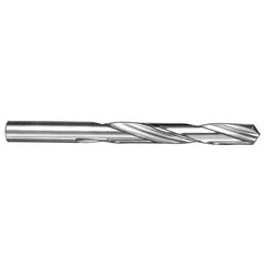 #73 Dia. × 0.024″ Shank × 1/4″ Flute Length × 7/8″ OAL, 5xD, 118°, Uncoated, 2 Flute, External, Round Solid Carbide Drill - Industrial Tool & Supply