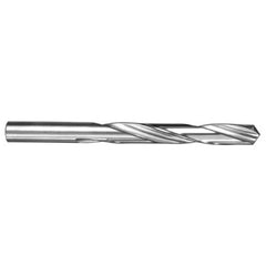 #71 Dia. × 0.026″ Shank × 5/16″ Flute Length × 1″ OAL, 5xD, 118°, Uncoated, 2 Flute, External, Round Solid Carbide Drill - Exact Industrial Supply