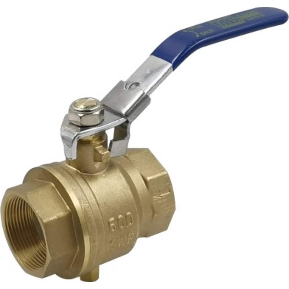 Safety Exhaust: 1/2″ Pipe, Full Port, Brass 1-Way Flow & In-Line, Female NPT, 600 psi WOG