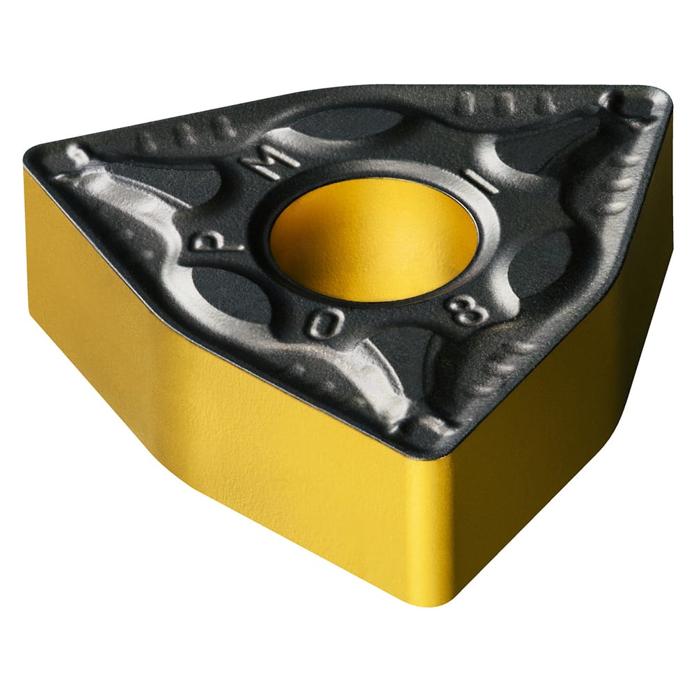 WNMG434-PM 4425 Carbide Turning Insert Al2O3/TiN/TiCN Finish, Neutral, 1/2″ Inscribed Circle, 3/16″ Thick, 80° Diamond