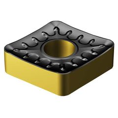 CNMM 642-QR 4425 Carbide Turning Insert Al2O3/TiN/TiCN Finish, Neutral, 3/4″ Inscribed Circle, 0.0313″ Corner Radius, 1/4″ Thick, 80° Trigon