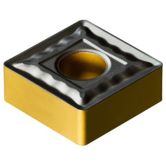 SNMG434-QM 4425 Carbide Turning Insert Al2O3/TiN/TiCN Finish, Neutral, 1/2″ Inscribed Circle, 3/16″ Thick, Round