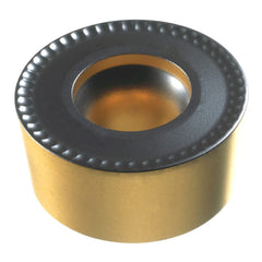 Turning Insert:  RCMT 09 T3 00 4415,  Solid Carbide TiCN, Al2O3 & TiN Finish,  Neutral,  0.1875″ Corner Radius,  N/A Round,  Series  RCMT (INCH)