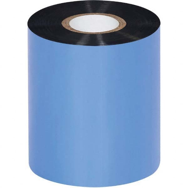 Value Collection - 3" x 1181' Black Wax/Resin Thermal Transfer Ribbon - Industrial Tool & Supply