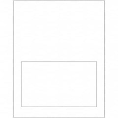 Tape Logic - Pack of (100) 7" x 4-1/4" White Paper Laser Labels - Industrial Tool & Supply