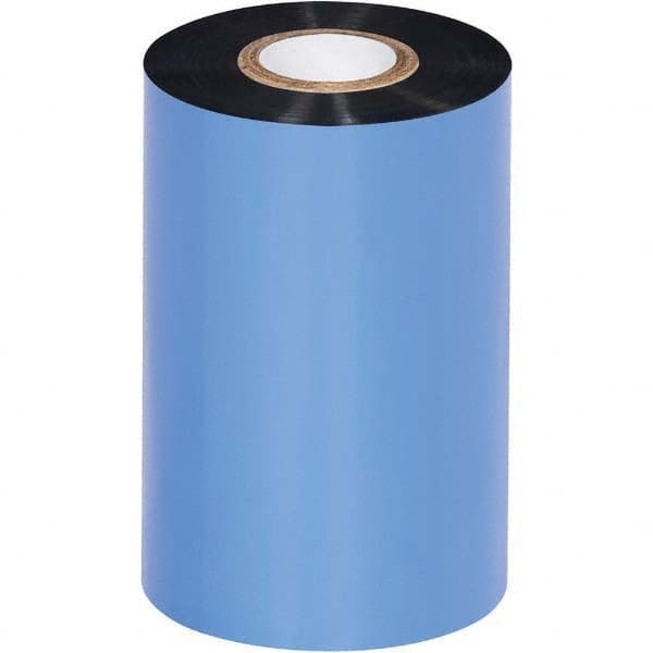 Value Collection - 4.02" x 1181' Black Wax/Resin Thermal Transfer Ribbon - Industrial Tool & Supply