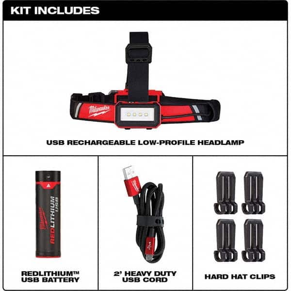Milwaukee Tool - Hands-free Flashlight - Industrial Tool & Supply