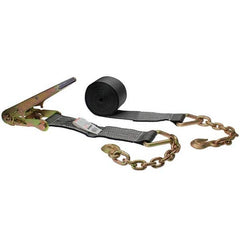 US Cargo Control - Slings & Tiedowns (Load-Rated) Type: Ratchet Tie Down Width (Inch): 4 - Industrial Tool & Supply