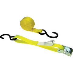 US Cargo Control - Slings & Tiedowns (Load-Rated) Type: Ratchet Tie Down Width (Inch): 1 - Industrial Tool & Supply
