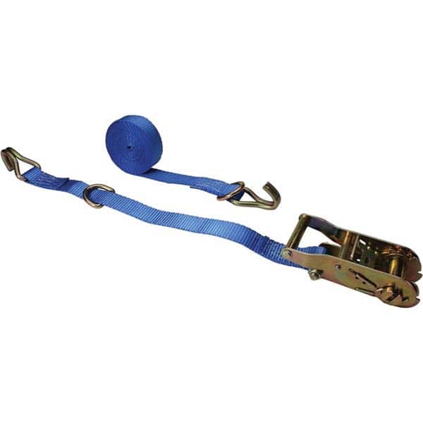 US Cargo Control - Slings & Tiedowns (Load-Rated) Type: Ratchet Tie Down Width (Inch): 1 - Industrial Tool & Supply