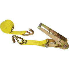 US Cargo Control - Slings & Tiedowns (Load-Rated) Type: Ratchet Tie Down Width (Inch): 3 - Industrial Tool & Supply