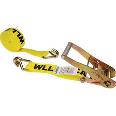 US Cargo Control - Slings & Tiedowns (Load-Rated) Type: Ratchet Tie Down Width (Inch): 2 - Industrial Tool & Supply