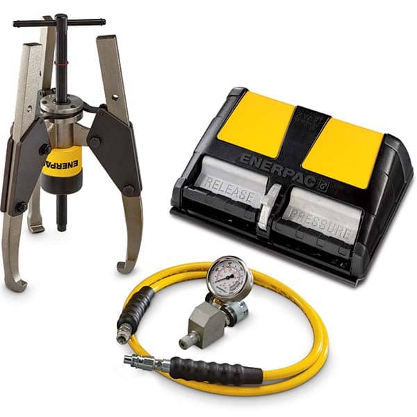 Enerpac - Puller & Separator Sets Type: Hydraulic Puller Set Maximum Spread (Inch): 13.78125 - Industrial Tool & Supply