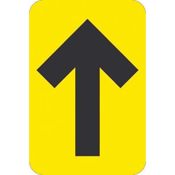 NMC - Adhesive Backed Floor Signs Message Type: COVID-19 Graphic Type: Arrow - Industrial Tool & Supply