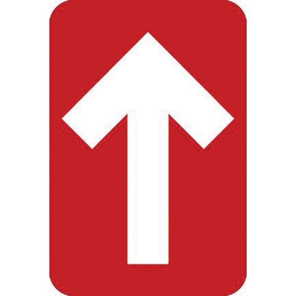 NMC - Adhesive Backed Floor Signs Message Type: COVID-19 Graphic Type: Arrow - Industrial Tool & Supply