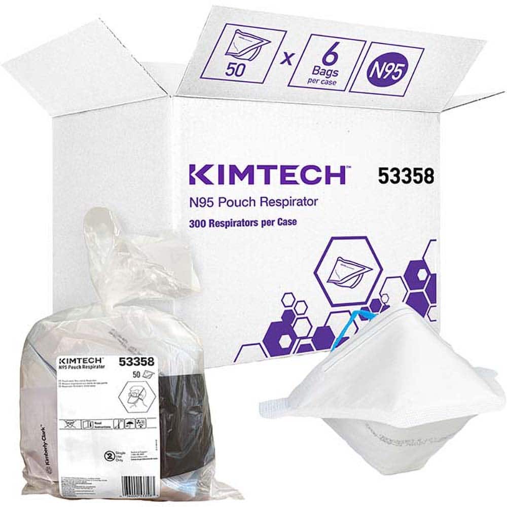 Kimtech - Size Regular N95 Pouch Respirator - Industrial Tool & Supply