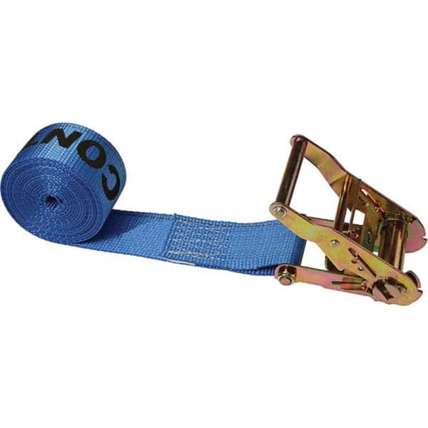 US Cargo Control - Slings & Tiedowns (Load-Rated) Type: Ratchet Tie Down Width (Inch): 2 - Industrial Tool & Supply