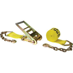 US Cargo Control - Slings & Tiedowns (Load-Rated) Type: Ratchet Tie Down Width (Inch): 4 - Industrial Tool & Supply