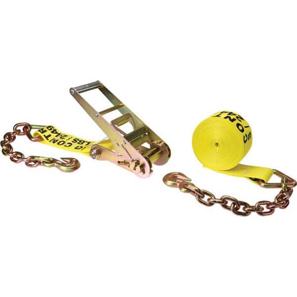 US Cargo Control - Slings & Tiedowns (Load-Rated) Type: Ratchet Tie Down Width (Inch): 3 - Industrial Tool & Supply