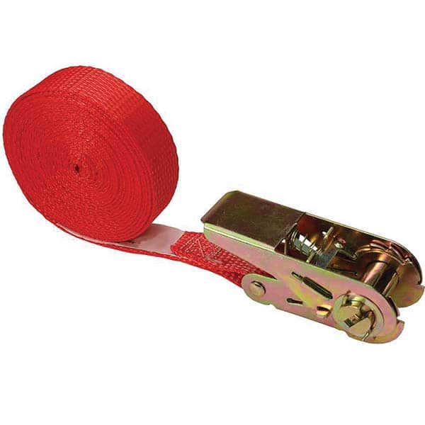 US Cargo Control - Slings & Tiedowns (Load-Rated) Type: Ratchet Tie Down Width (Inch): 1 - Industrial Tool & Supply