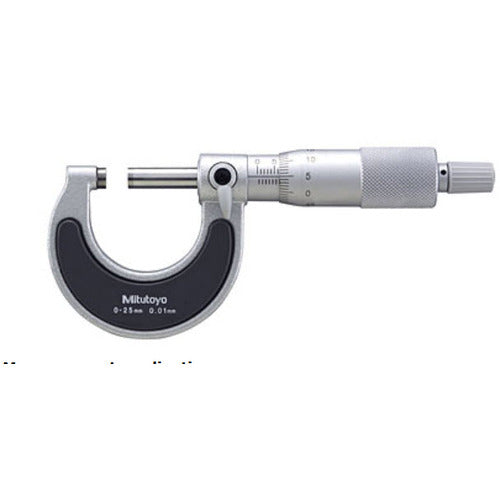 5″-6″ Measuring Range-0.001″ Graduation - Ratchet Thimble - Carbide Face - Outside Micrometer - Industrial Tool & Supply