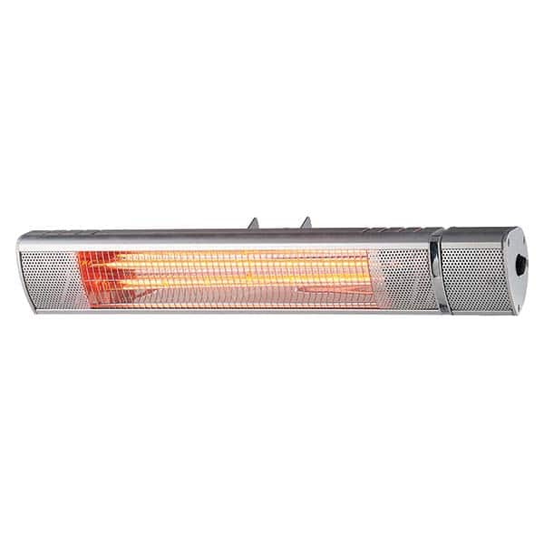 Comfort Zone - Electric Radiant Heaters Type: Halogen Radiant, Golden Tube Maximum BTU Rating: 10240 - Industrial Tool & Supply