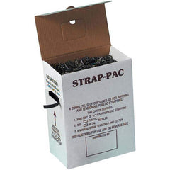 Value Collection - Strapping Kits Type: Polypropylene Strapping Kit Contents: 3000' of 1/2" Polypropylene; 300 Metal Buckles; Tensioner; Cutter - Industrial Tool & Supply