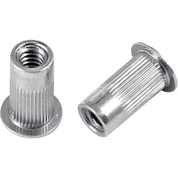 Marson - Rivet Nuts Type: Open End Material: Aluminum - Industrial Tool & Supply