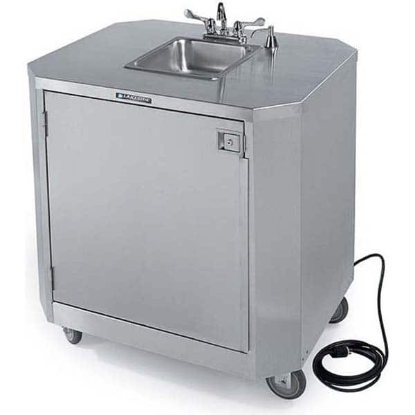 Lakeside - Stainless Steel Sinks Type: Portable Hand Washing Station Outside Length: 38.5 (Inch) - Industrial Tool & Supply