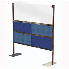 Lakeside - 75" x 72" Partition & Panel System-Social Distancing Barrier - Industrial Tool & Supply