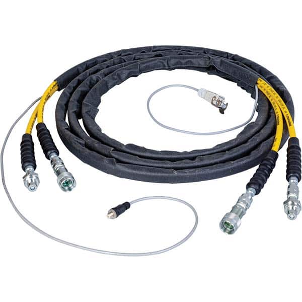 Enerpac - Hydraulic Pump Hose Inside Diameter (Inch): 0.25 Hose Length (Feet): 20.00 - Industrial Tool & Supply