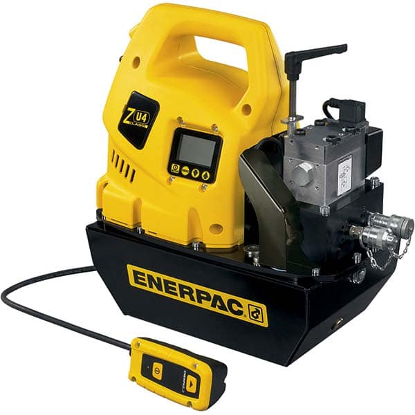 Enerpac - Power Hydraulic Pumps & Jacks Type: Electric Pressure Rating (psi): 10000 - Industrial Tool & Supply