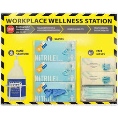 NMC - PPE Dispensers Type: Wellness Station Mount: Table/Wall - Industrial Tool & Supply